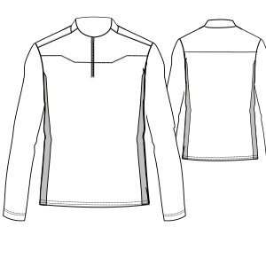 Fashion sewing patterns for MEN T-Shirts T-Shirt  9403